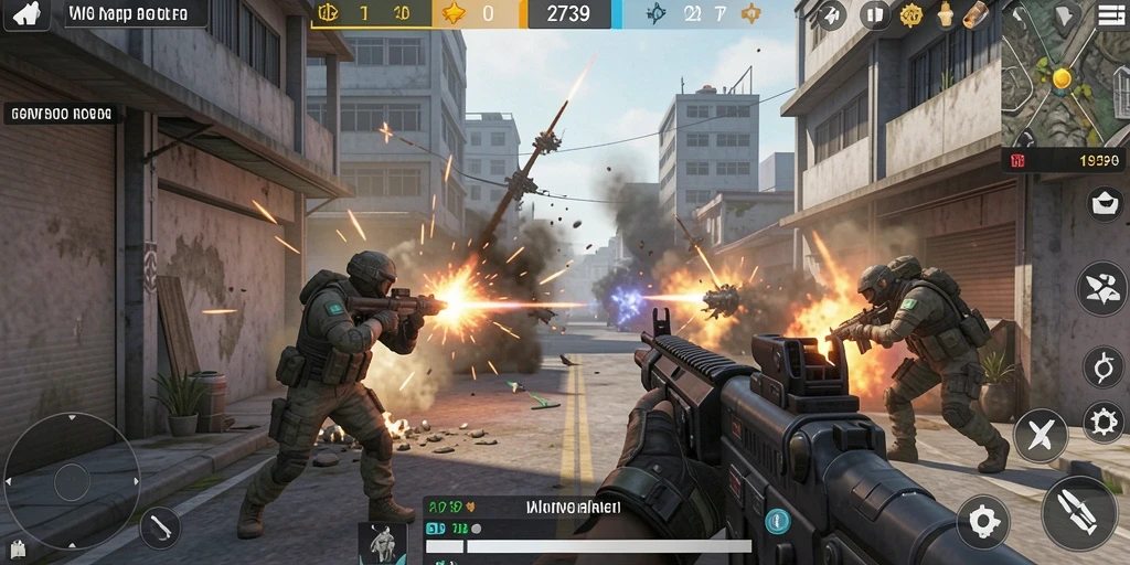 Screenshot menunjukkan aksi seru di TPS 2739.