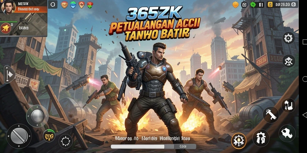 Tampilan aksi seru dalam game 365ZK yang penuh tantangan.