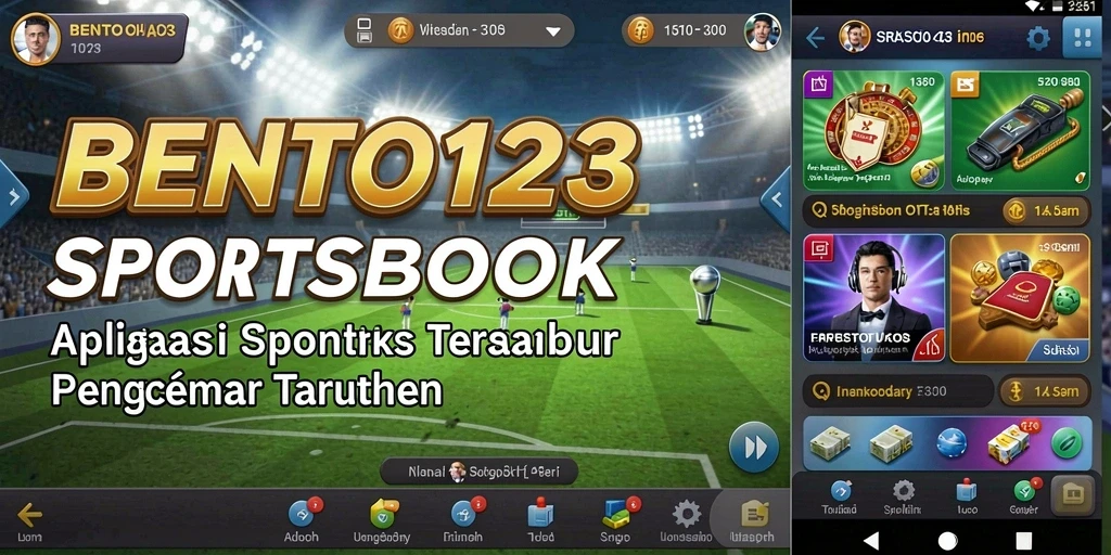 Screenshot dari tampilan permainan taruhan di BENTO123.