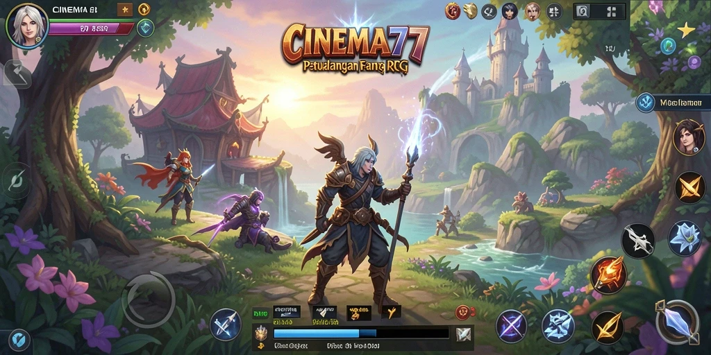 Tampilan menarik dari gameplay RPG yang seru.