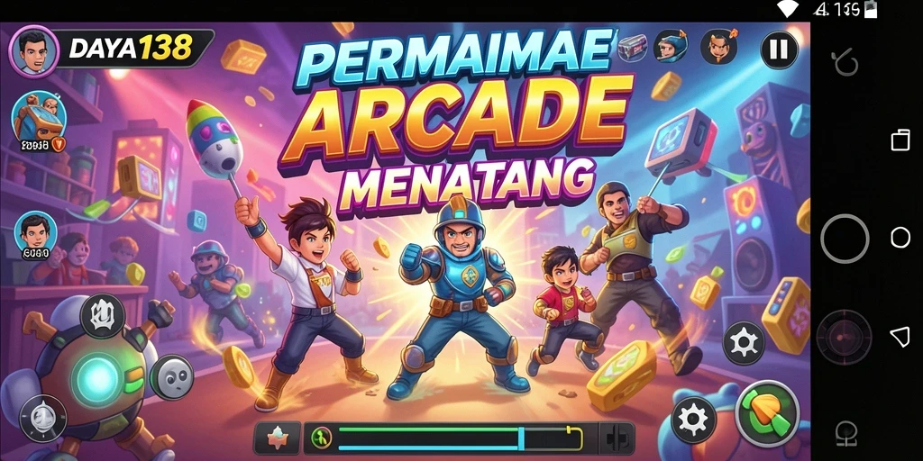 Tampilan gameplay DAYA138 yang menantang dan penuh warna.
