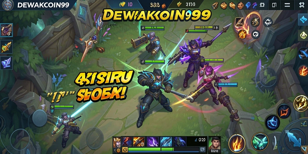 Gameplay seru dalam DEWAKOIN99 dengan aksi tim yang mendebarkan.