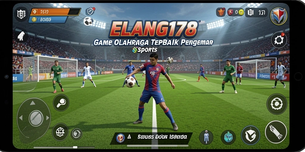 Tampilan seru gameplay olahraga di ELANG178, penuh aksi dan strategi.