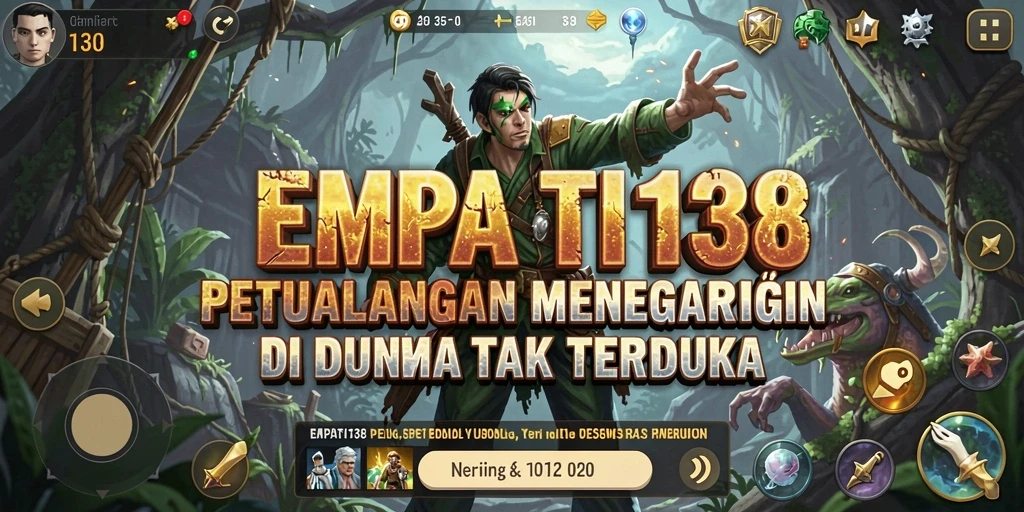 Menampilkan gameplay mendebarkan di dunia petualangan EMPATI138.