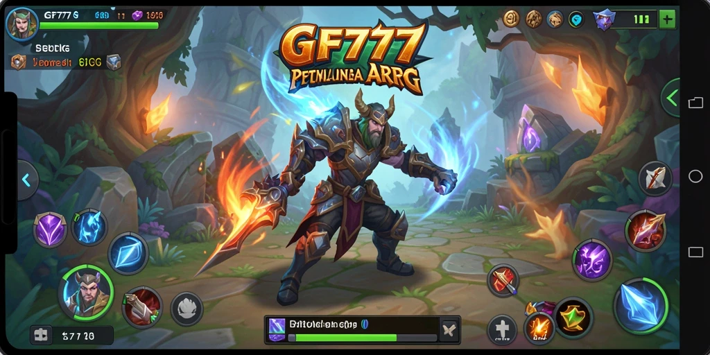 Screenshot menampilkan pertarungan epik dalam GF777 dengan grafis yang memukau.