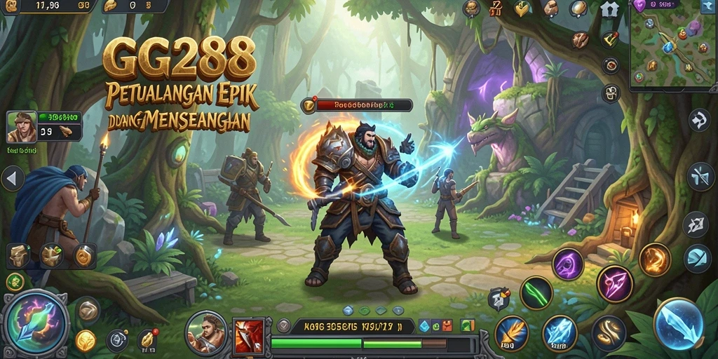 Pengalaman gameplay RPG yang mendebarkan dan menarik.