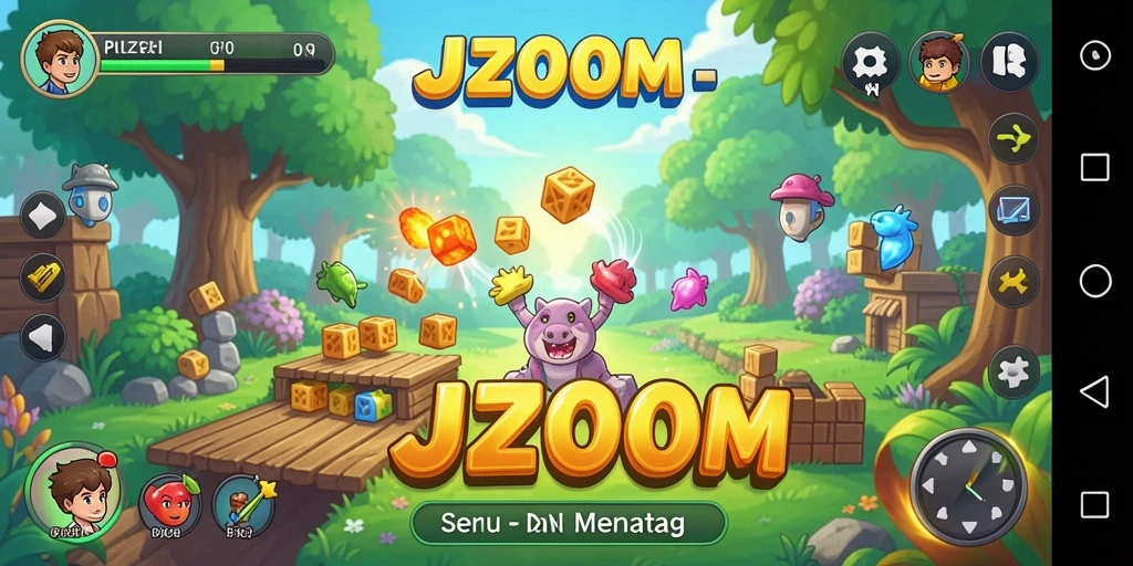 Gameplay Puzzle yang menantang dan seru di J200M.