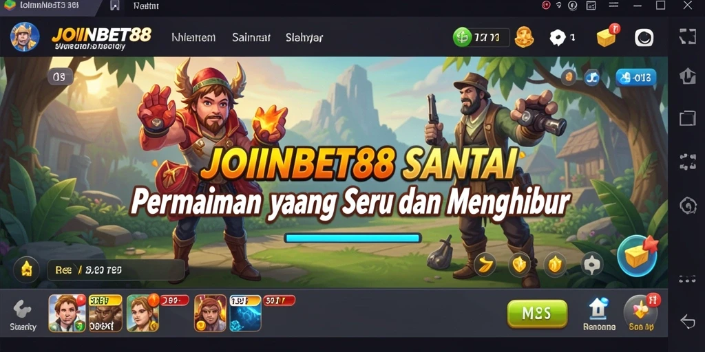 Screenshot gameplay JOINBET88 menampilkan keseruan bermain santai.