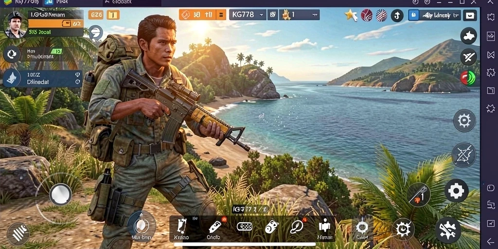 Screenshot KG778 menampilkan gameplay simulasi kehidupan yang interaktif dan menarik.