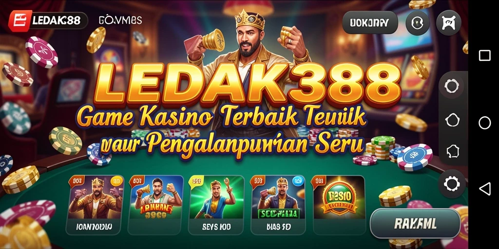 Tampilan gameplay seru dari LEDAK388 yang memikat.