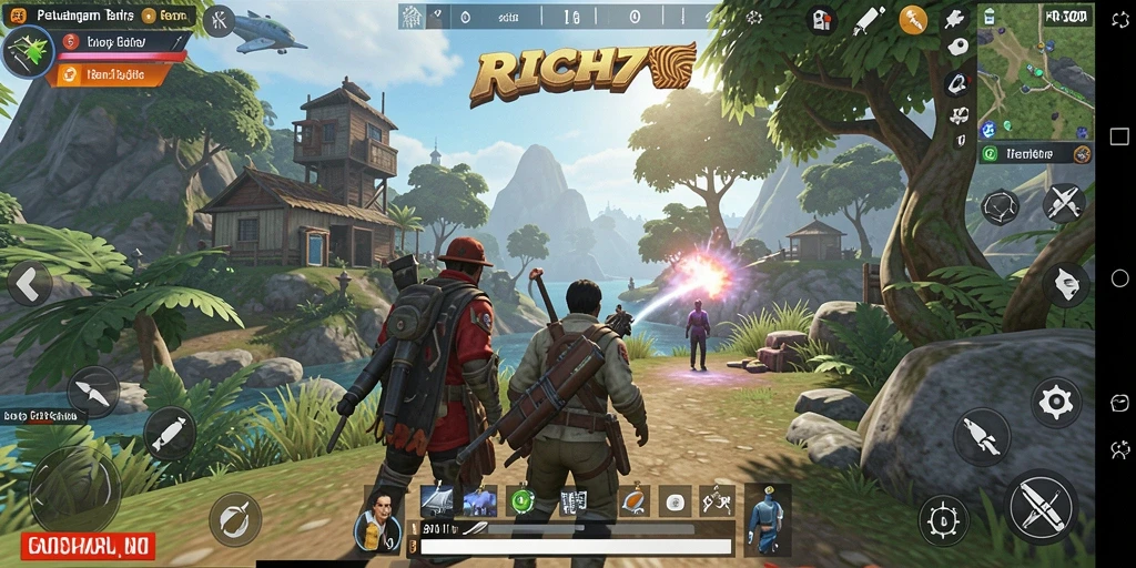 Tampilan gameplay Open World yang mengagumkan dan menakjubkan.