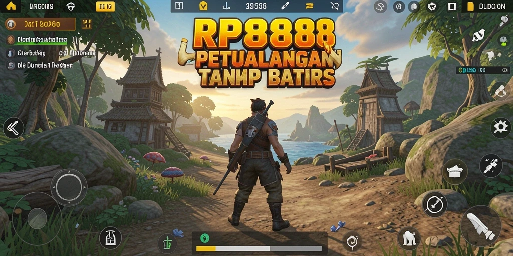 Tampilan gameplay RP888 yang menakjubkan dalam lingkungan Open World.